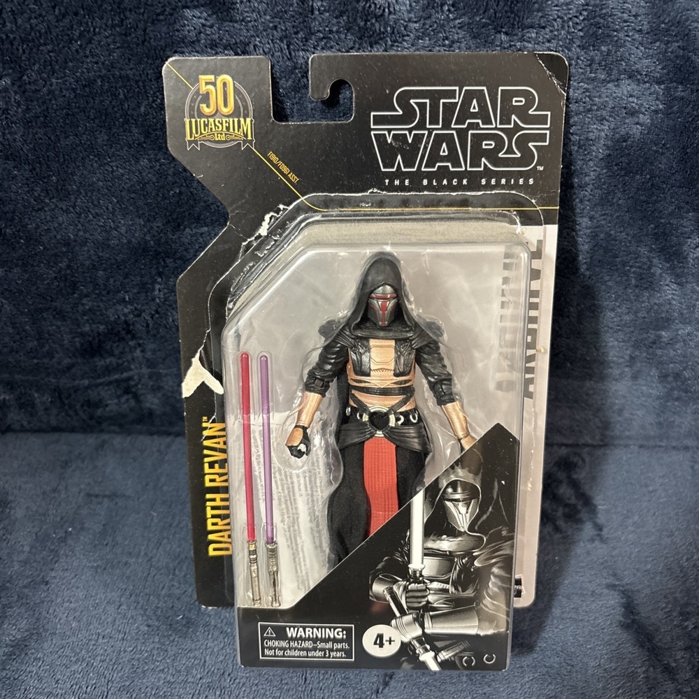 Star Wars 50th Archive Black Series 2021 Darth Revan Figure Open Box Complete